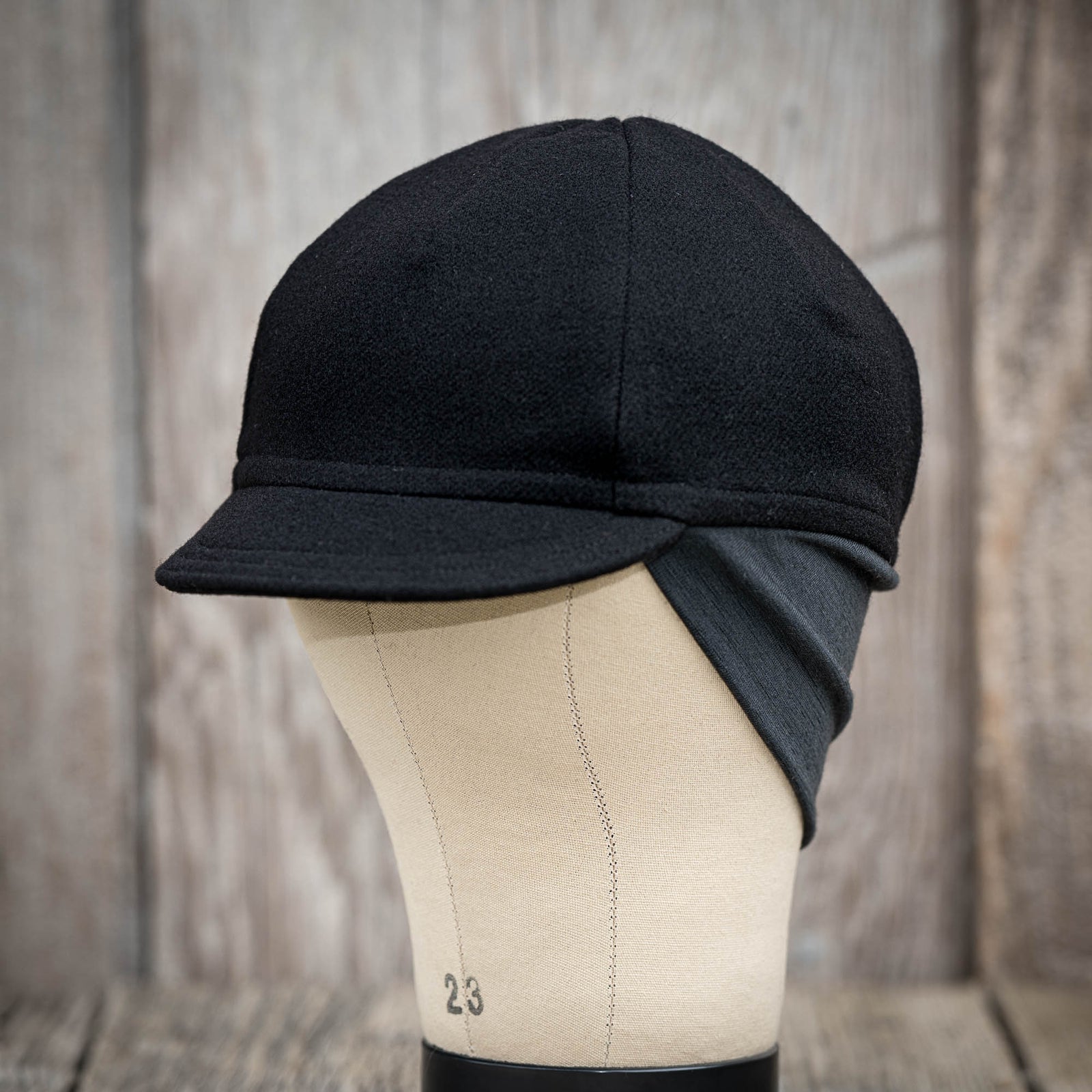 Wool Flip-Up Caps
