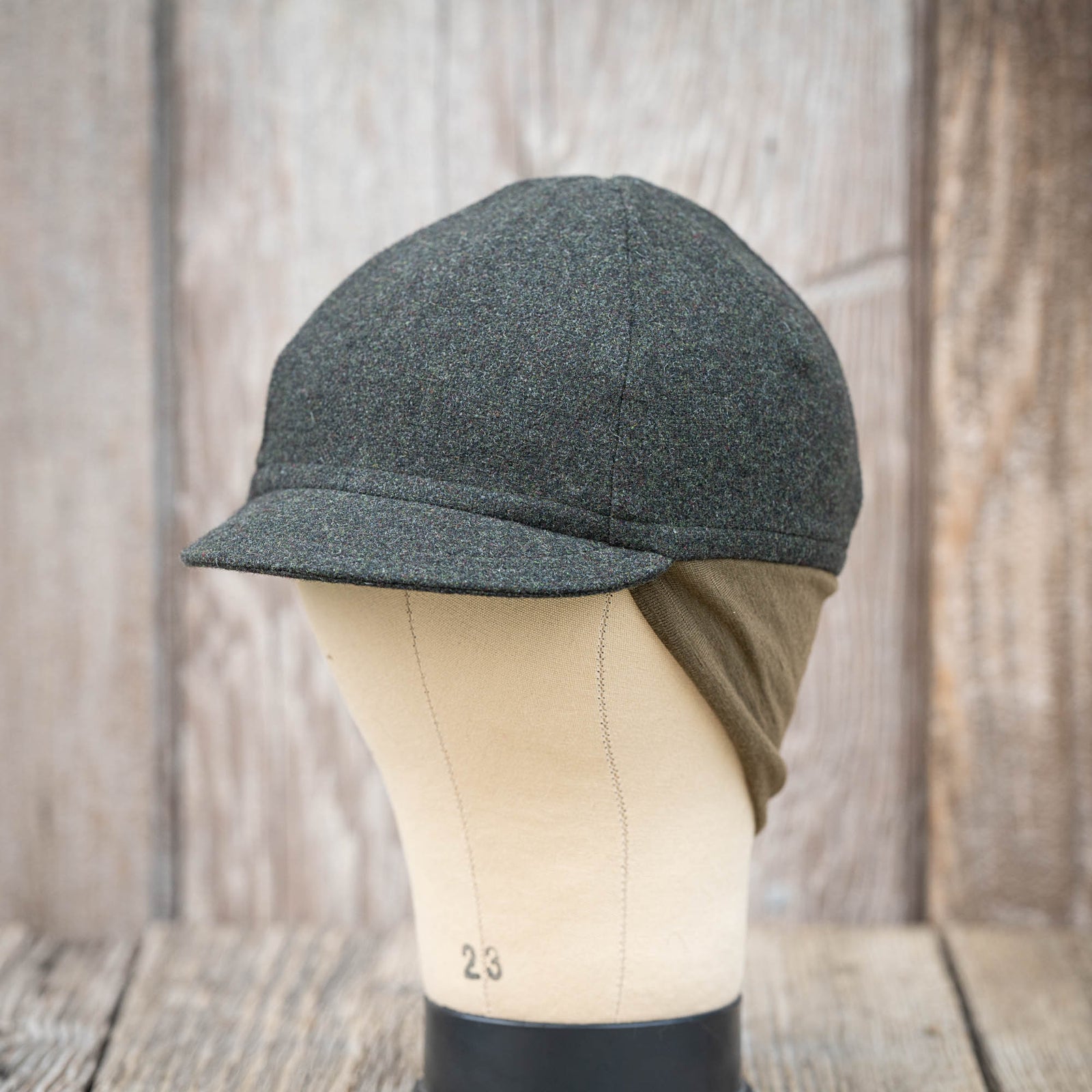 Wool Flip-Up Caps