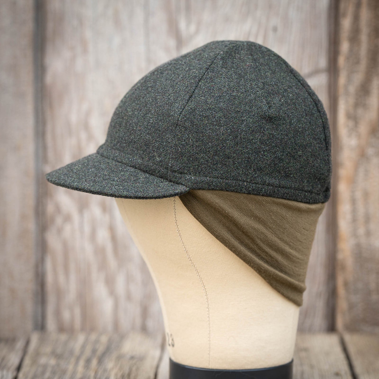 Wool Flip-Up Caps