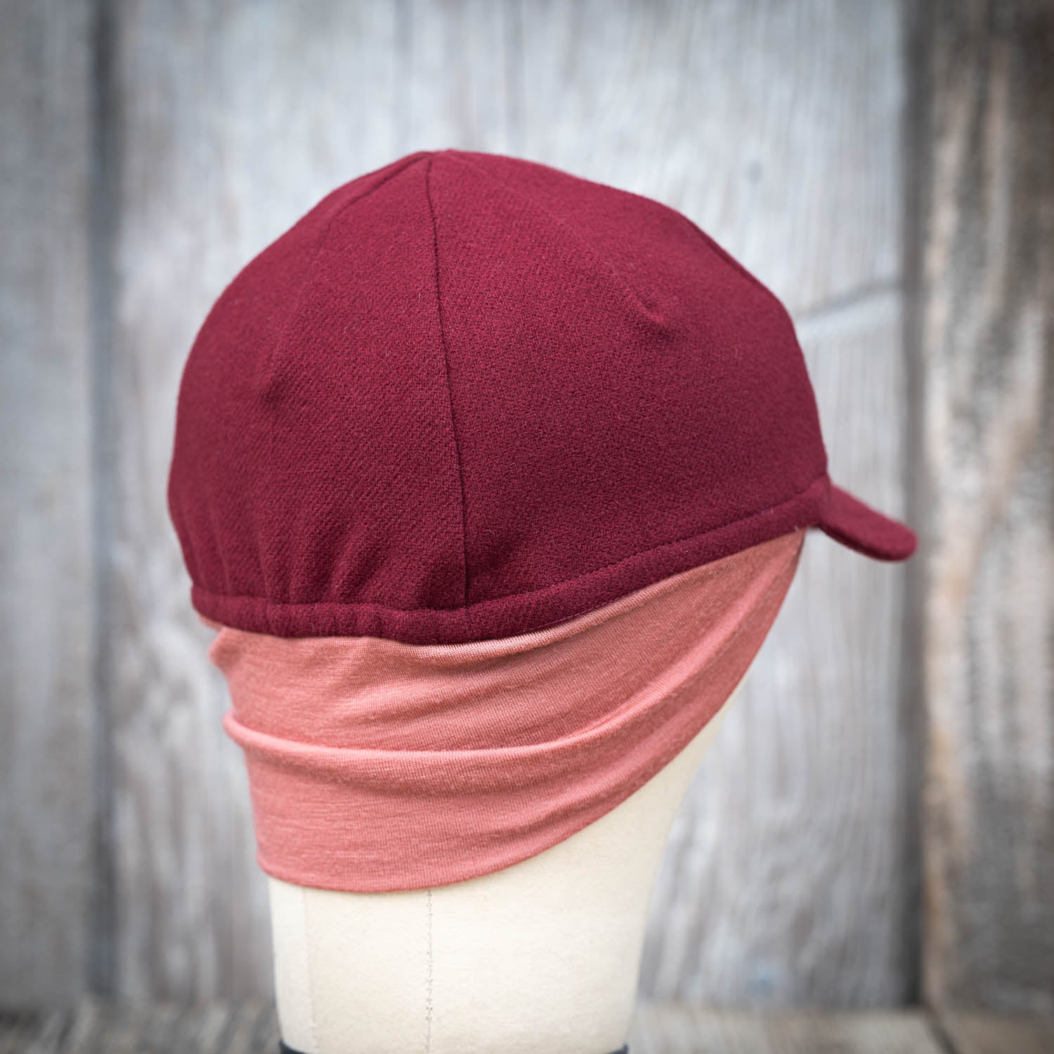 Wool Flip-Up Caps