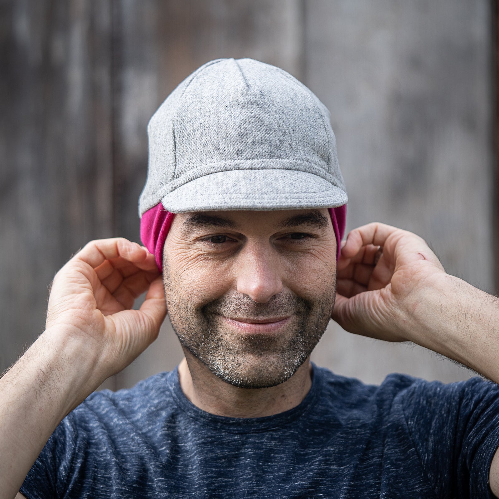 Wool Flip-Up Caps