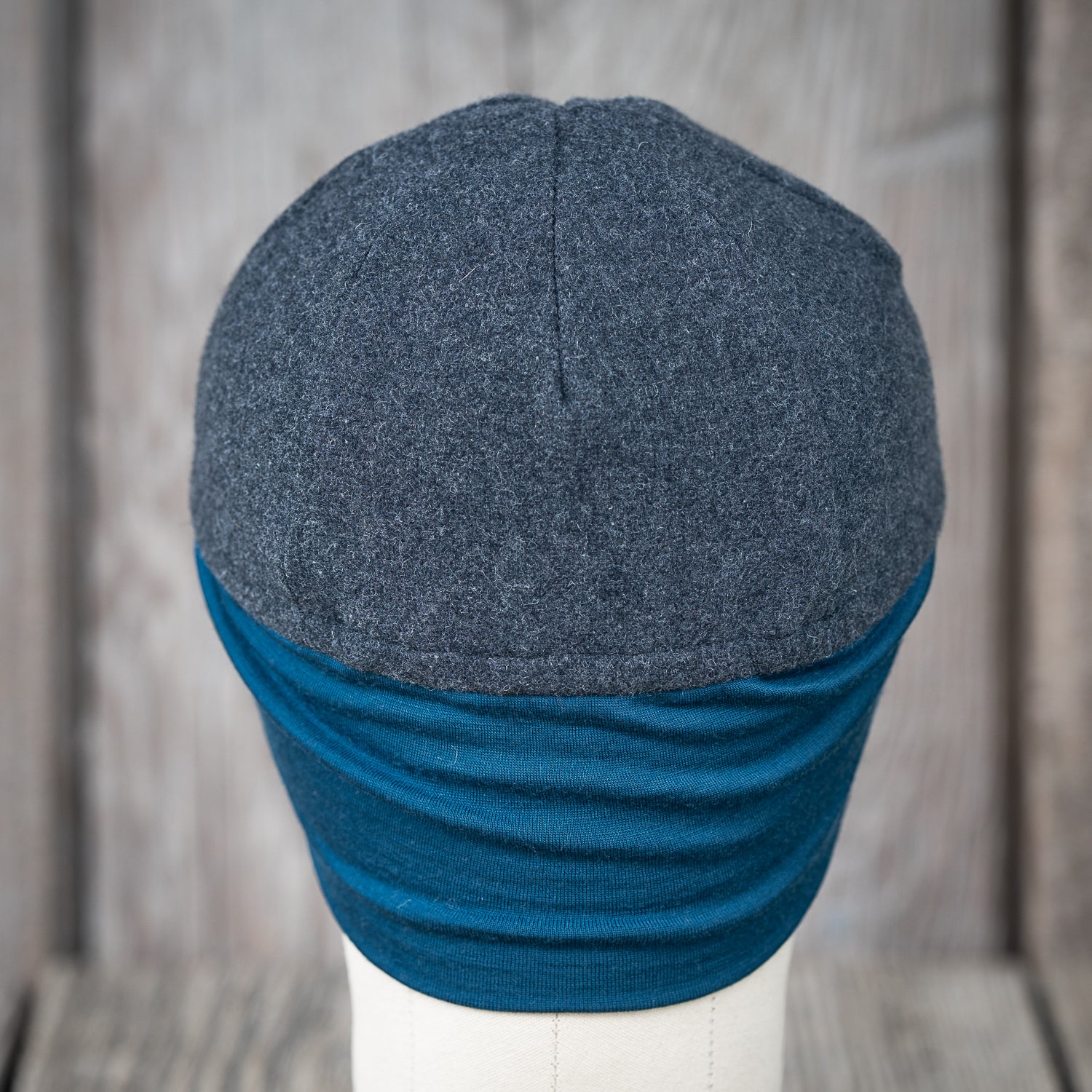 Wool Flip-Up Caps